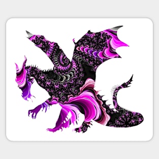 “Fractal Dragon” Sticker